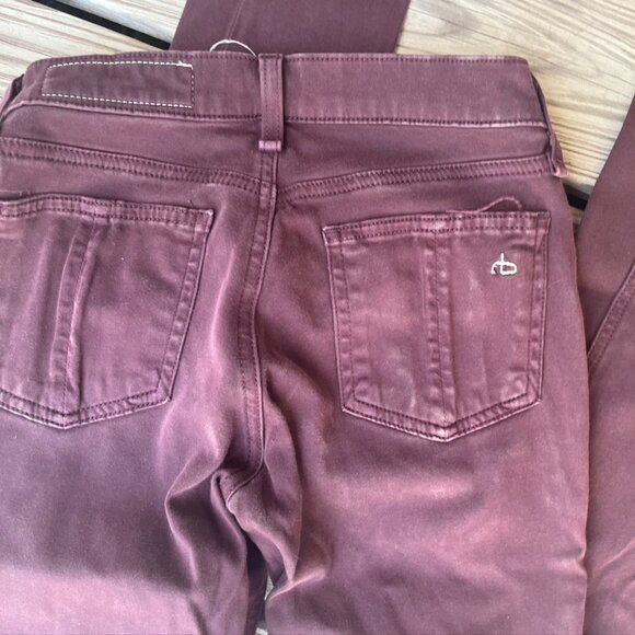 rag and bone Mulberry Legging Jeans High Waist Size 24 - Picture 9 of 9